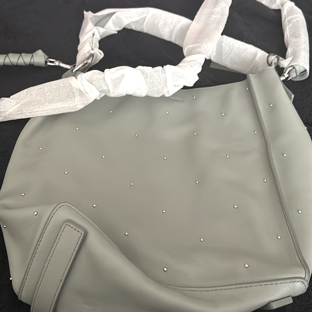 AllSaints Kathi Small North South Leather Tote Bag